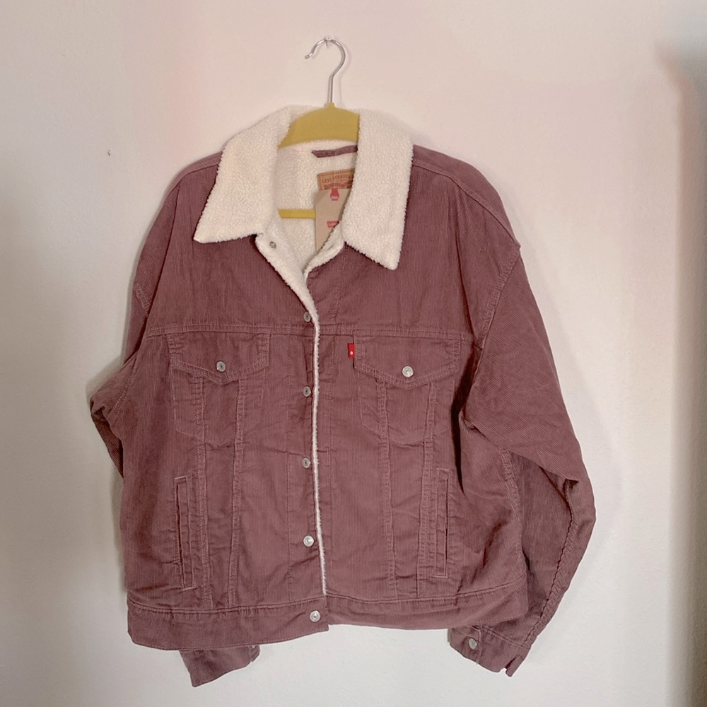 Levi's Women's Pink Corduroy Jacket
